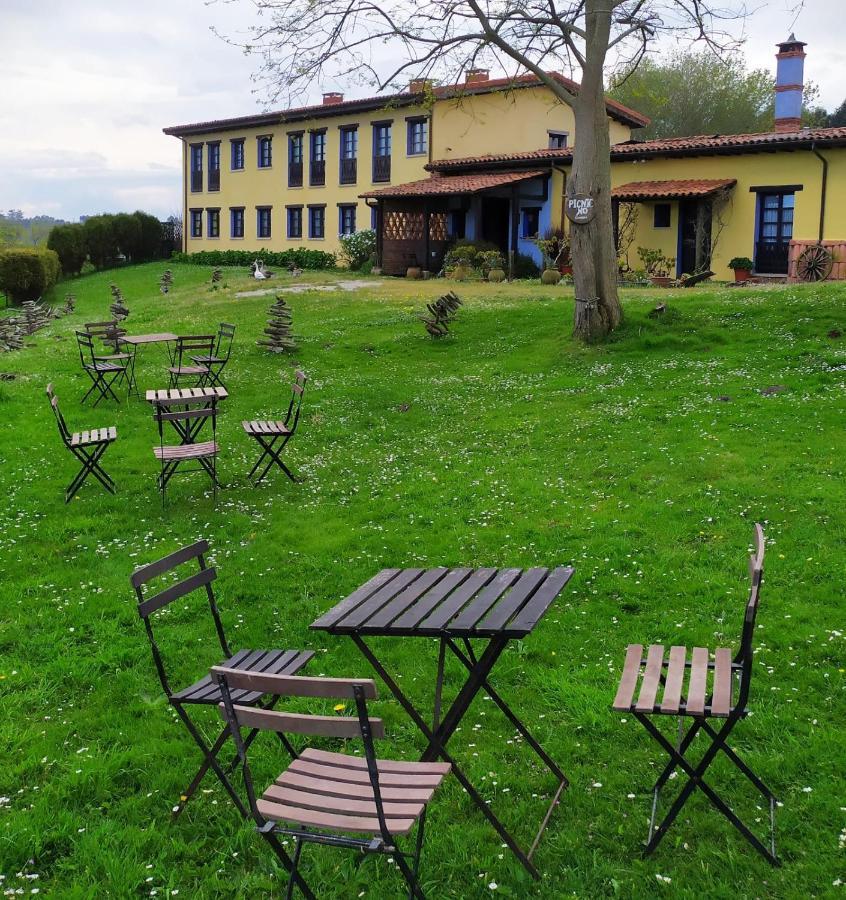 Hotel Rural La Llosa de Fombona Luanco Exterior foto